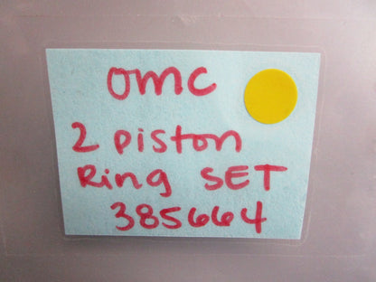 *NEW OEM* 0750 OMC Johnson Evinrude 2 PISTON RING SET 385664 0385664