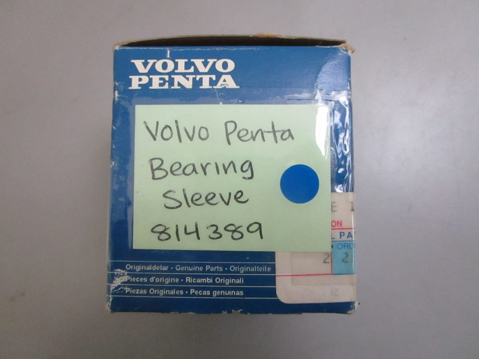 *NEW OEM* 0820 Volvo Penta Bearing Sleeve 814389