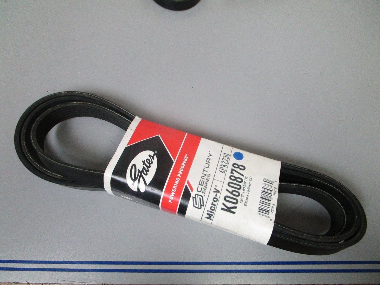 NEW K060878 Gates Micro-V 13/16" x 88 ⅜ Serpentine Belt 0720