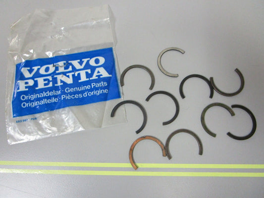*NEW OEM* (LOT OF 10) 0810 Volvo Penta Circlip 897776
