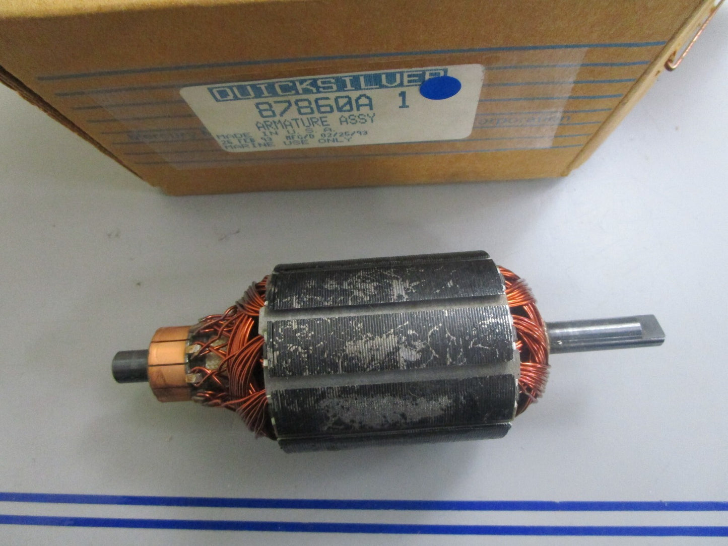 *NEW OEM* 0820 Mercury Quicksilver Armature Assy 87860A1