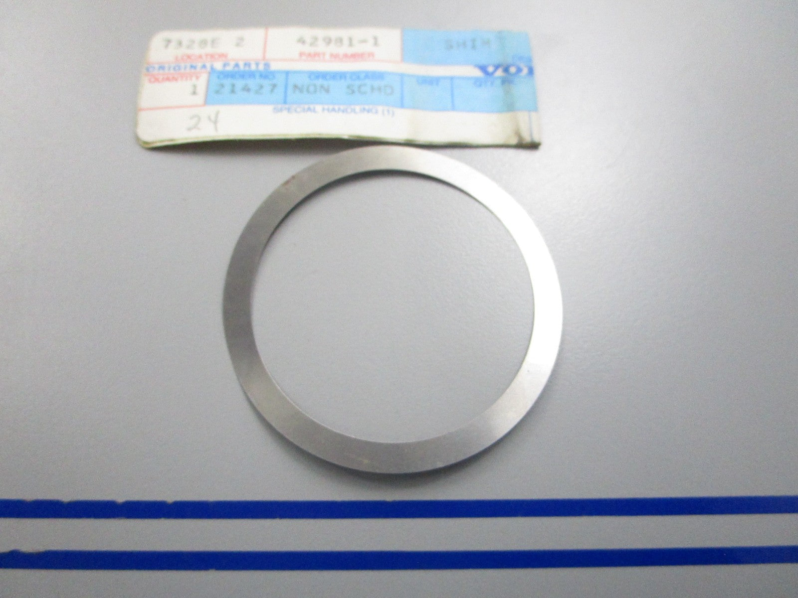 NEW OEM 42981 Volvo Penta Shim 0810