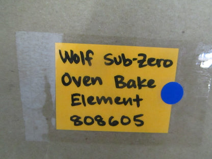 *NEW OEM* 0820 Wolf Sub-Zero Oven Bake Element 808605