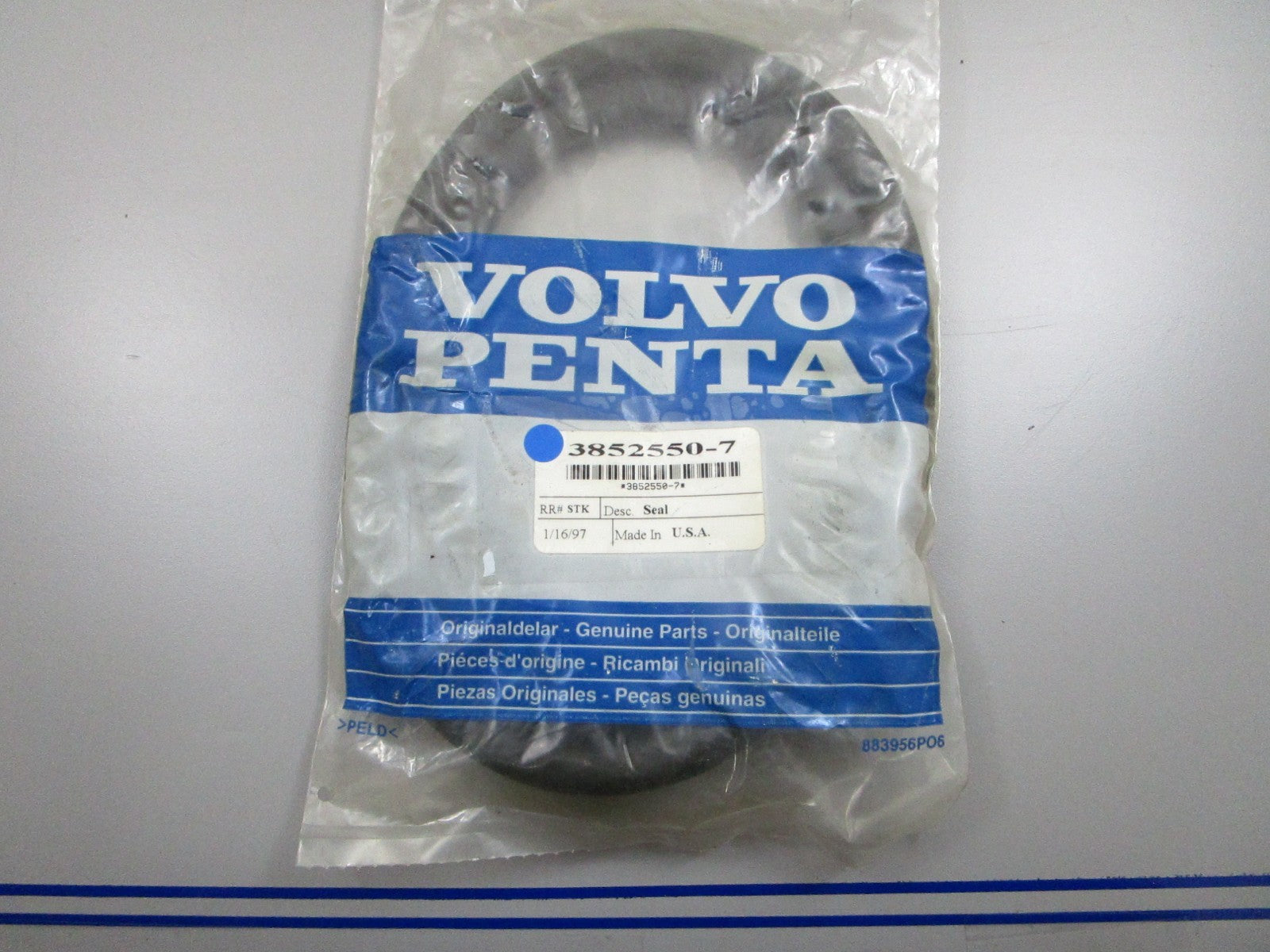 *NEW OEM* 0810 Volvo Penta Seal 3852550 3852550-7