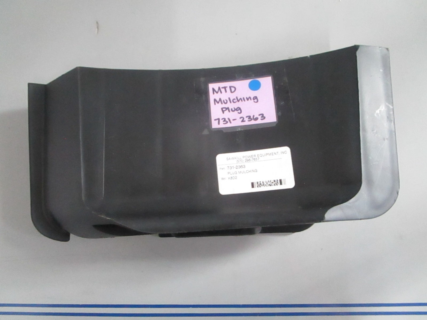 NEW OEM 731-2363 MTD Mulching Plug 0820