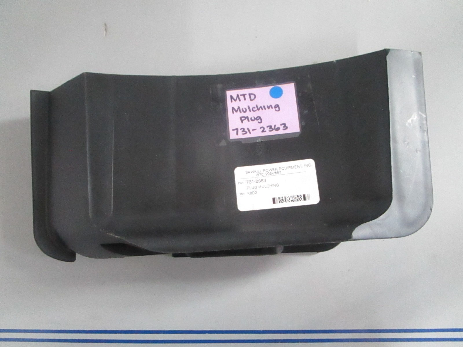 NEW OEM 731-2363 MTD Mulching Plug 0820