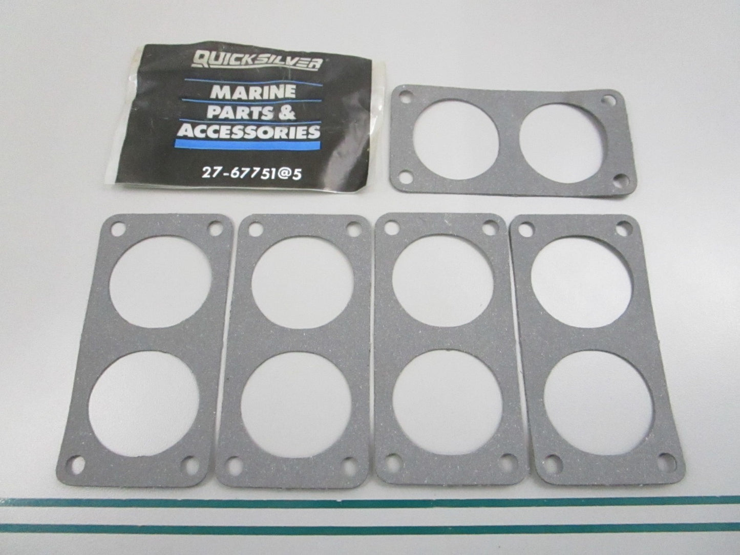 NEW OEM (LOT OF 5) 27-67751 Mercury Quicksilver Gasket 0810