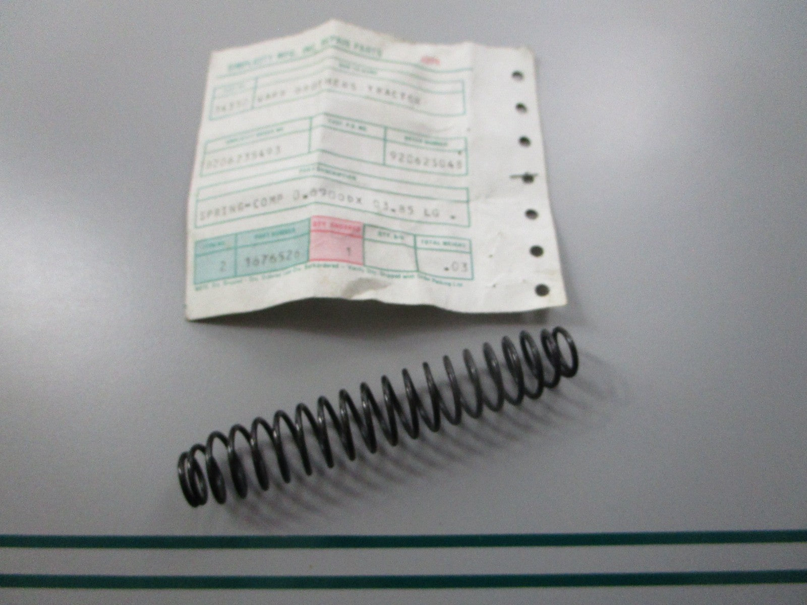 NEW OEM 1676526 Simplicity Spring 0810