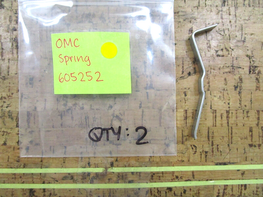 *NEW OEM* 0750 OMC Johnson Evinrude SPRING 605252 0605252