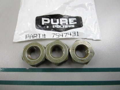 NEW OEM (LOT OF 3) 7547431 Polaris Nut 0810