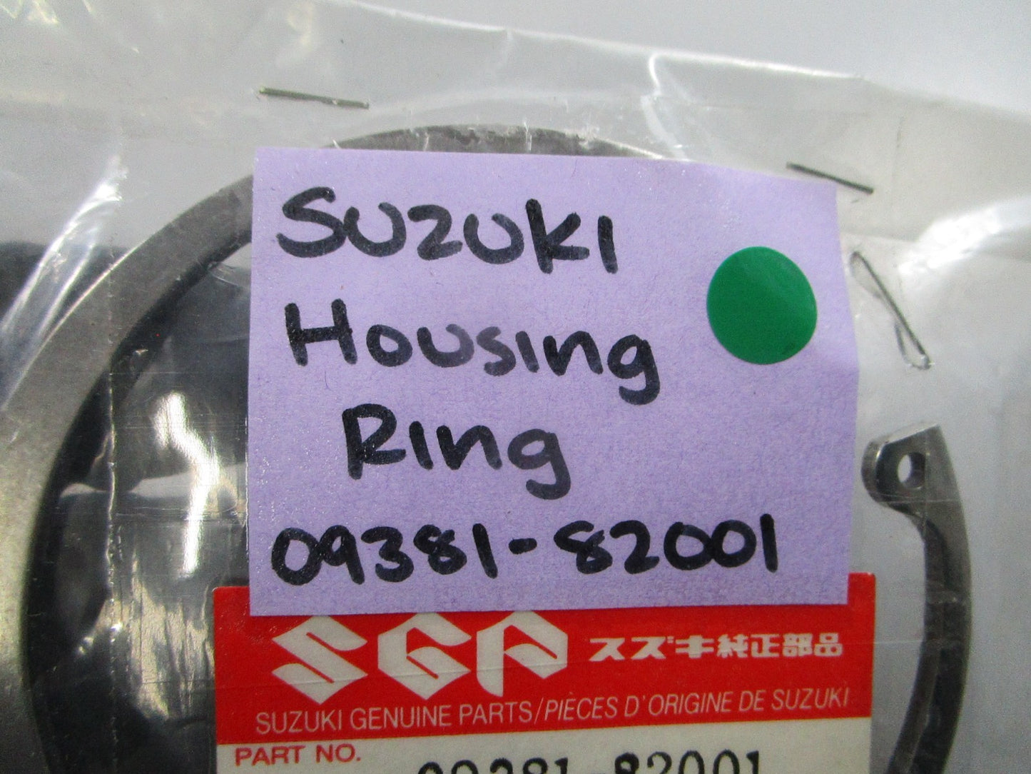 NEW OEM 09381-82001 Suzuki Housing Ring 0810