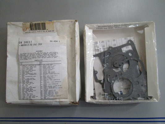 *NEW OEM* 0820 Mercury Quicksilver Carburetor Repair Kit 1397-8760