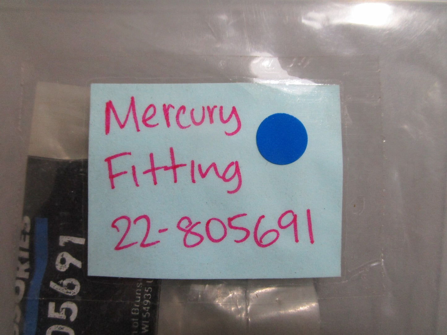 *NEW OEM* 0810 Mercury Quicksilver Fitting 22-805691