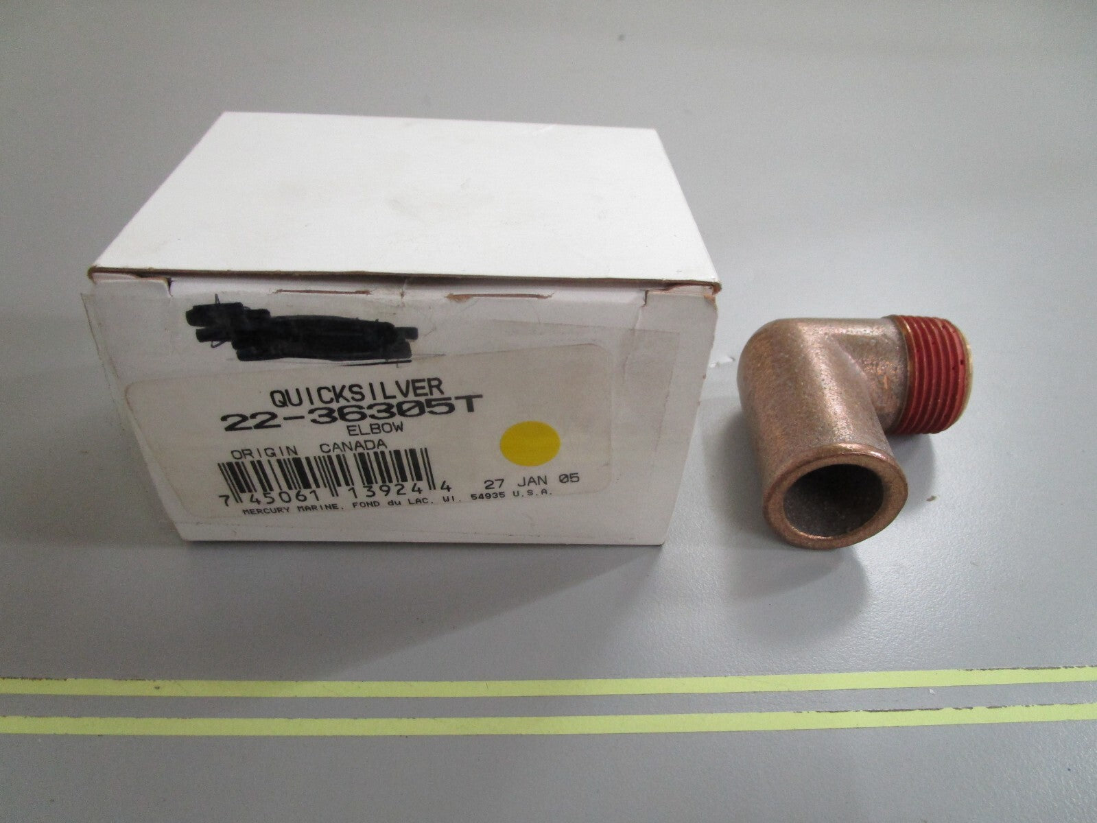 *NEW OEM* 0810 Mercury Quicksilver Elbow 22-36305T