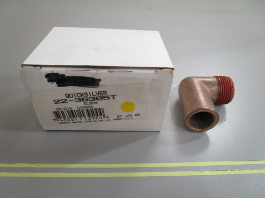 *NEW OEM* 0810 Mercury Quicksilver Elbow 22-36305T