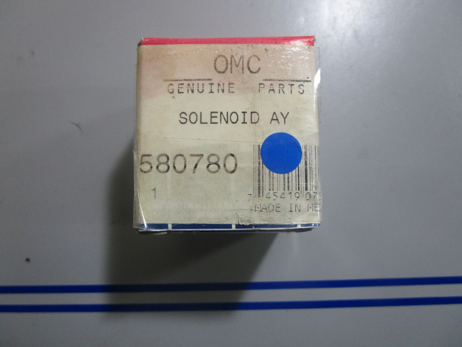 *NEW OEM* 0810 OMC Johnson Evinrude Solenoid Assembly 580780 0580780