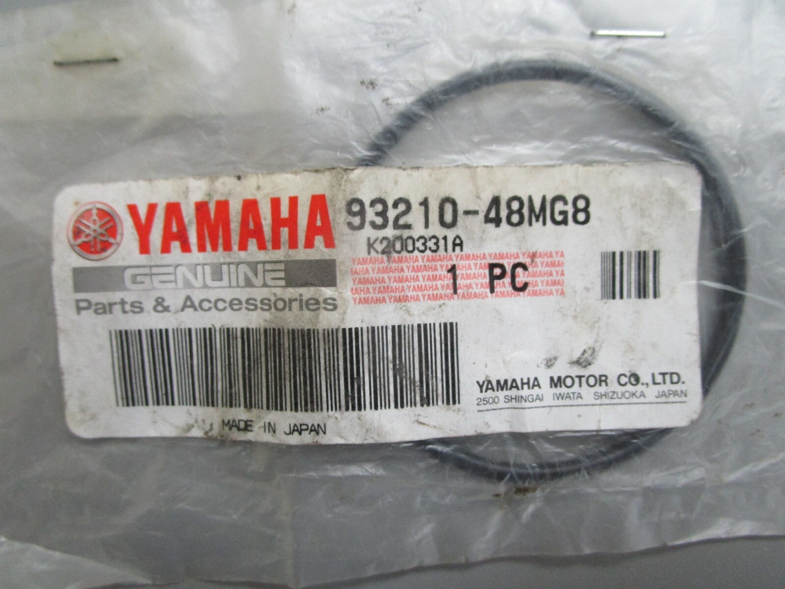 *NEW OEM* 0810 Yamaha O-Ring 93210-48MG8-00