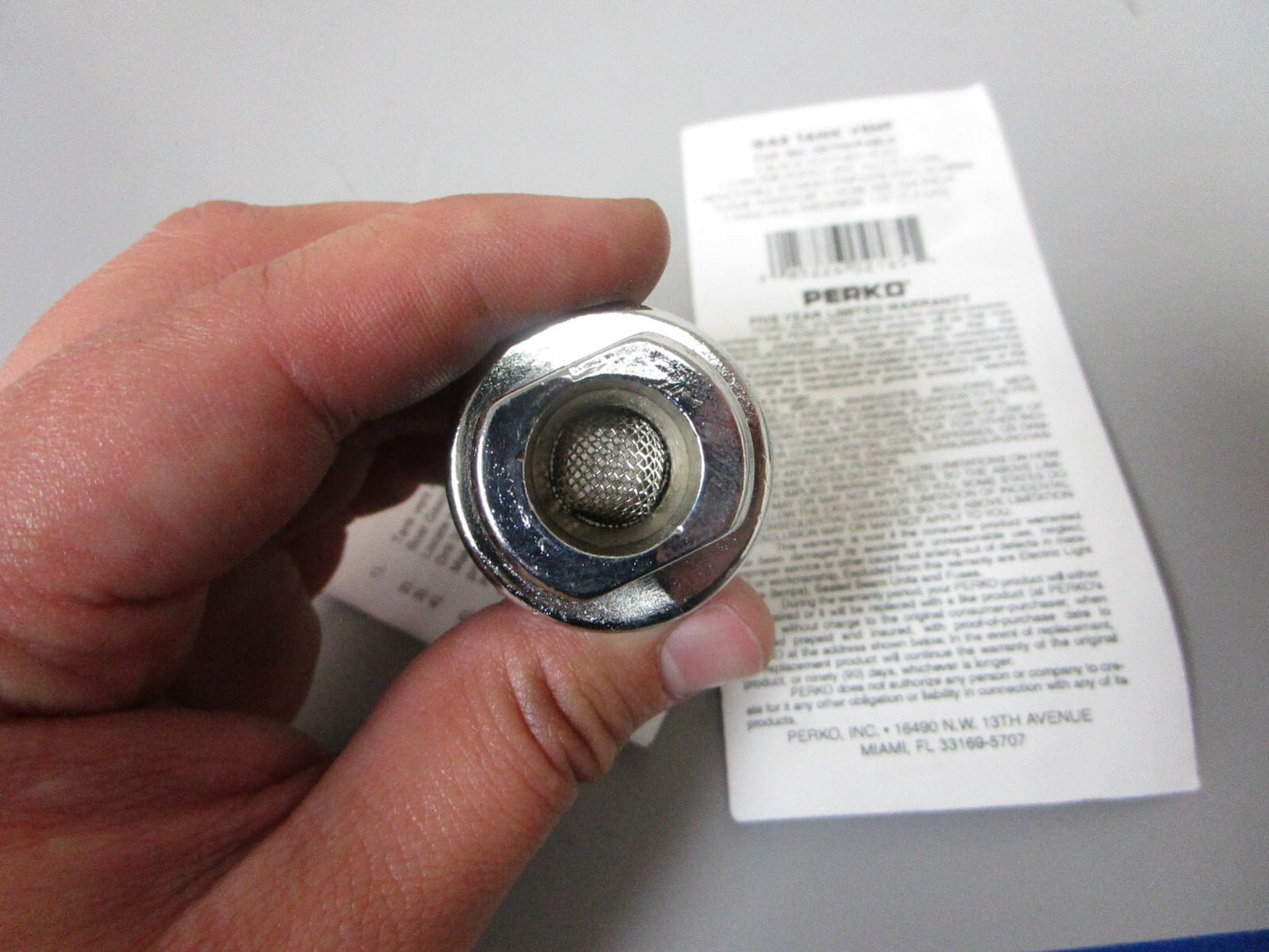 *NEW OEM* 0720 Perko Gas Tank Vent 0570DP4BLK