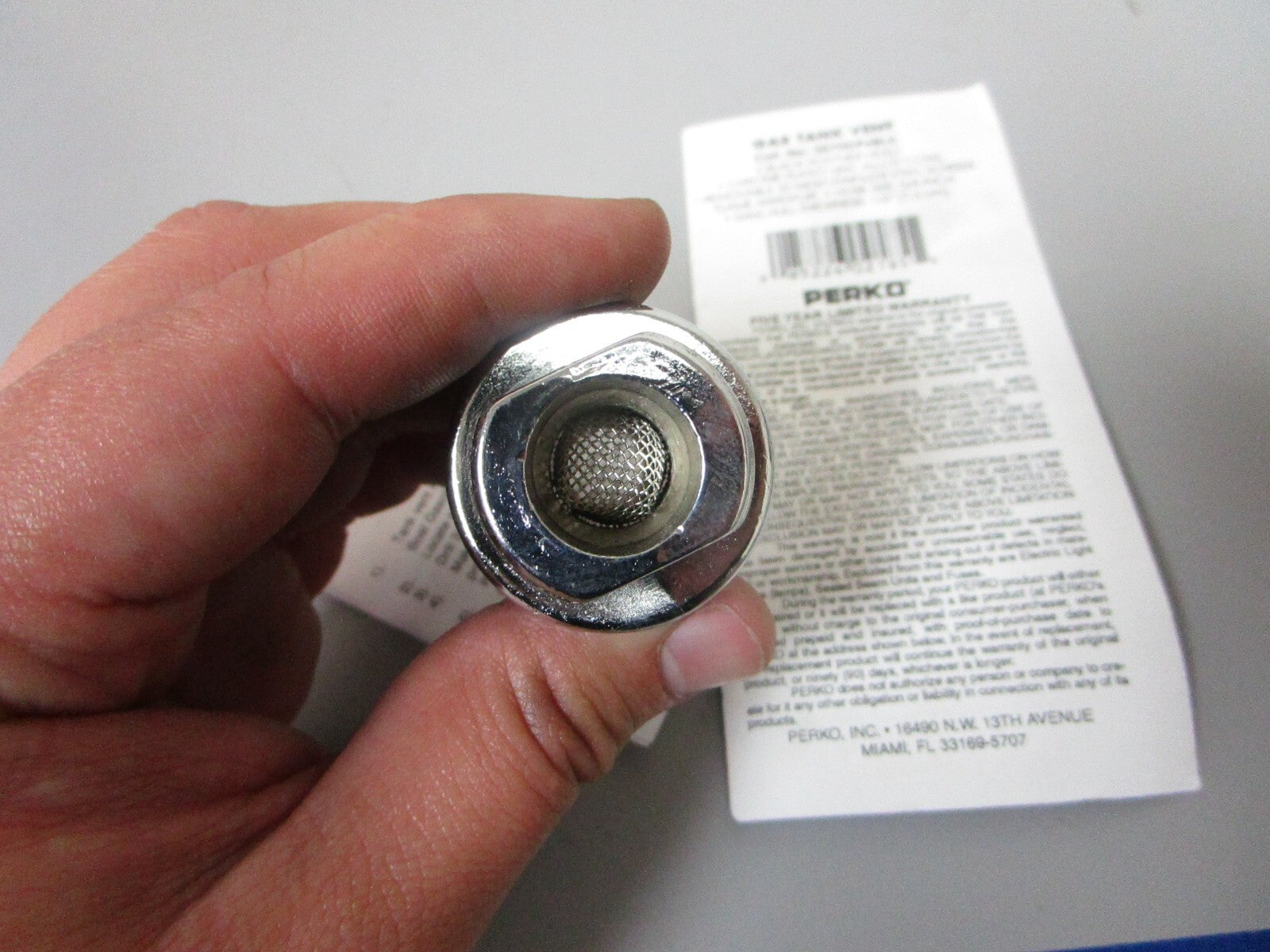 *NEW OEM* 0720 Perko Gas Tank Vent 0570DP4BLK