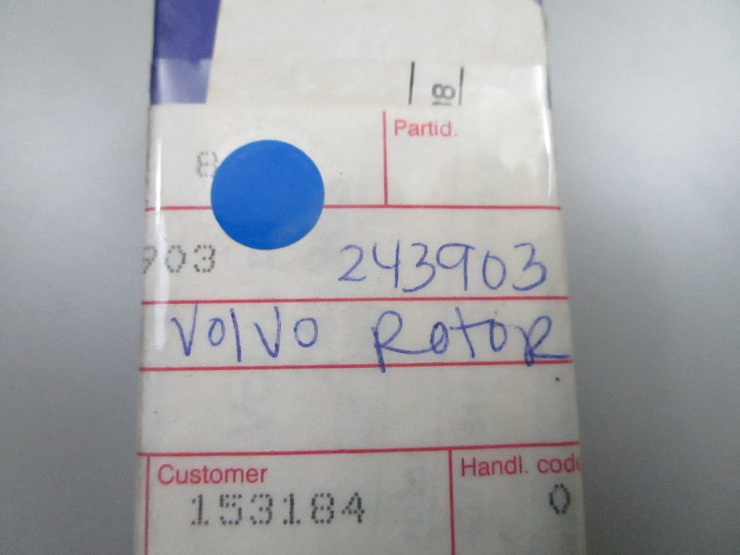 *NEW OEM* 0810 Volvo Penta Rotor 243903