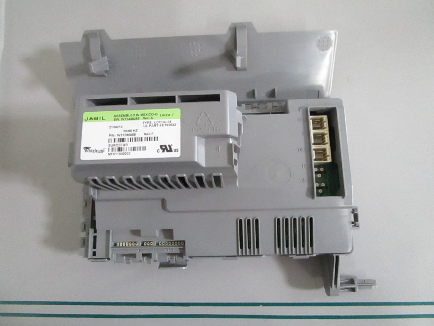 Whirlpool NEW OEM Washer Control Board W11455206 NOS Genuine Factory Part 0820