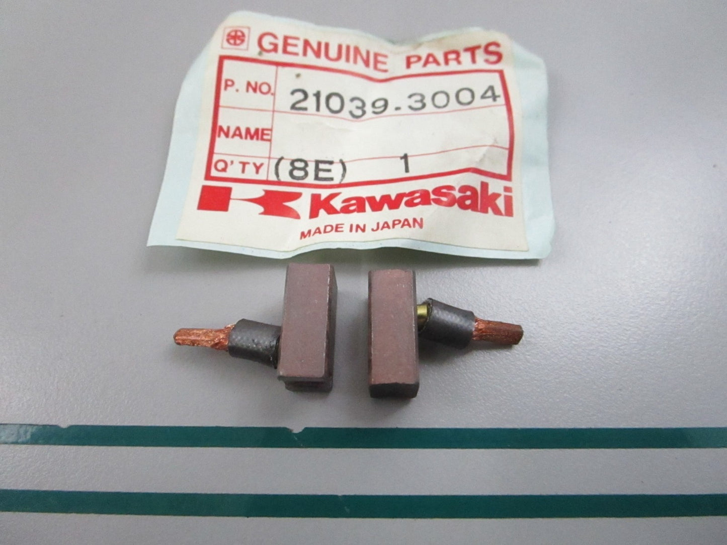 NEW OEM (LOT OF 2) 21039-3004 Kawasaki Brush 0810