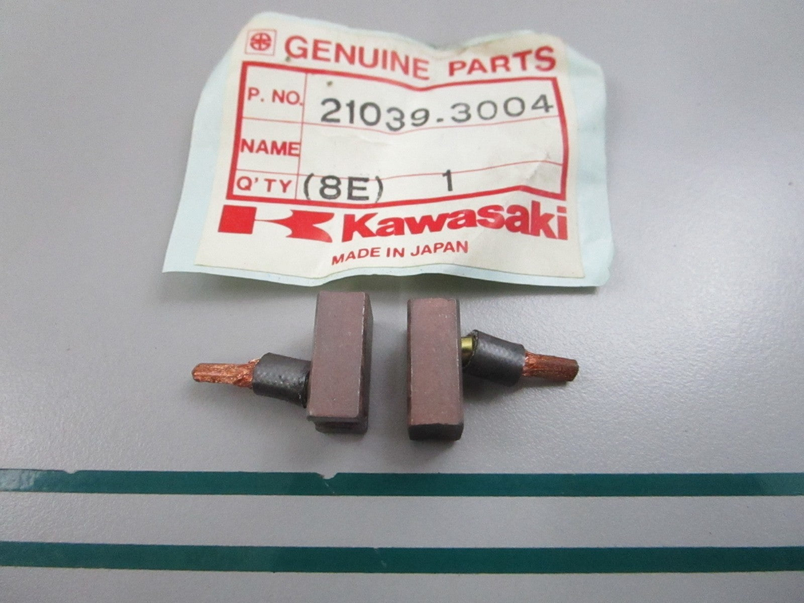 NEW OEM (LOT OF 2) 21039-3004 Kawasaki Brush 0810