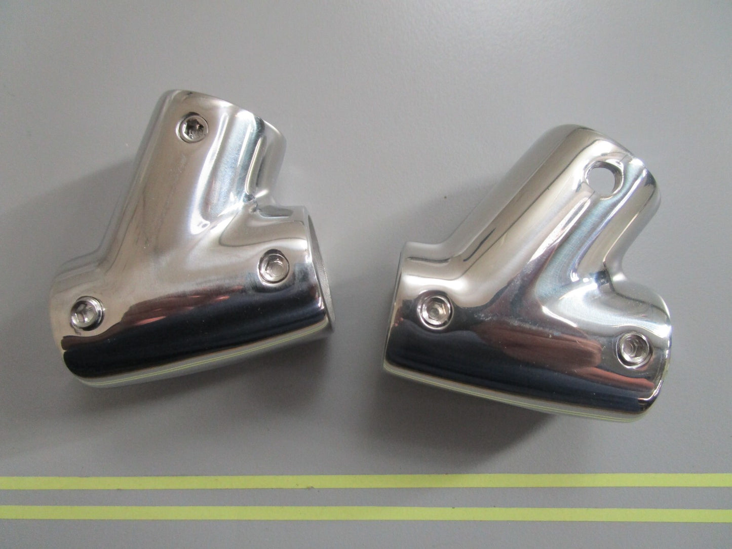 *NEW* (LOT OF 2) 0810 SeaDog 60° Stainless Steel Left Tee 291600-1