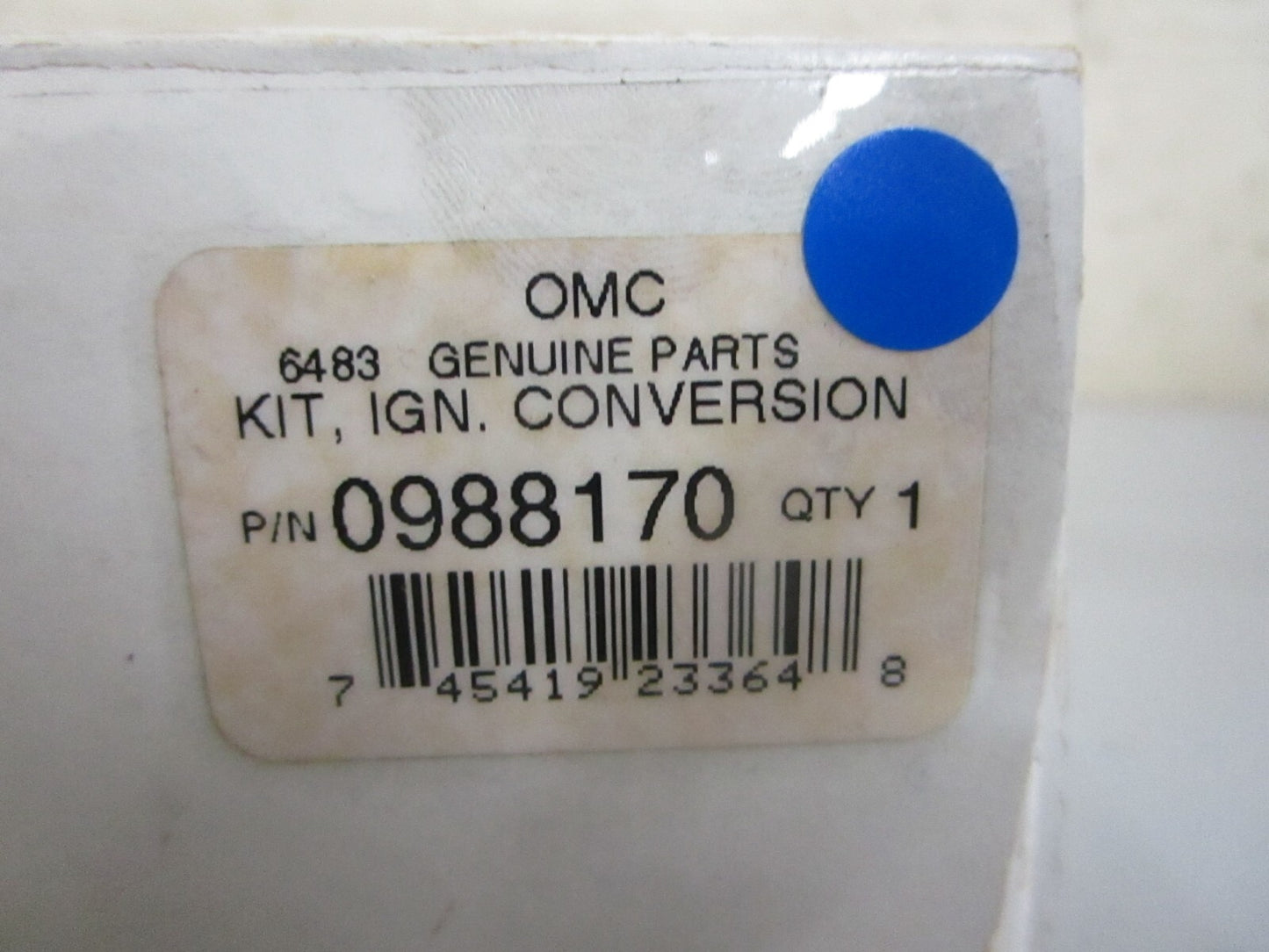 *NEW OEM* 0820 OMC Prestolite Ignition Conversion Kit 988170 0988170 IDL-5057
