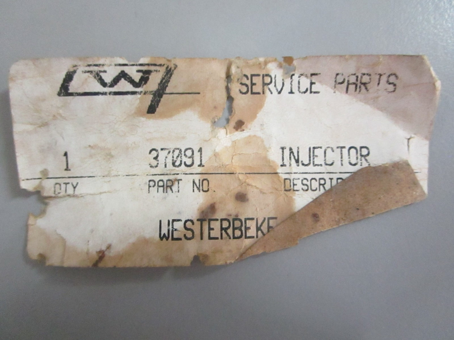 *NEW OEM* 0820 Westerbeke Fuel Injector 37091