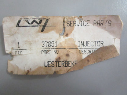 *NEW OEM* 0820 Westerbeke Fuel Injector 37091