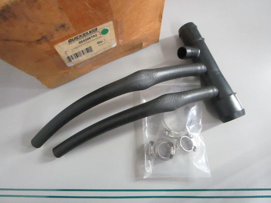 NEW OEM 865208T02 Mercury Quicksilver 3 Bib Orifice Meter Hose 0820