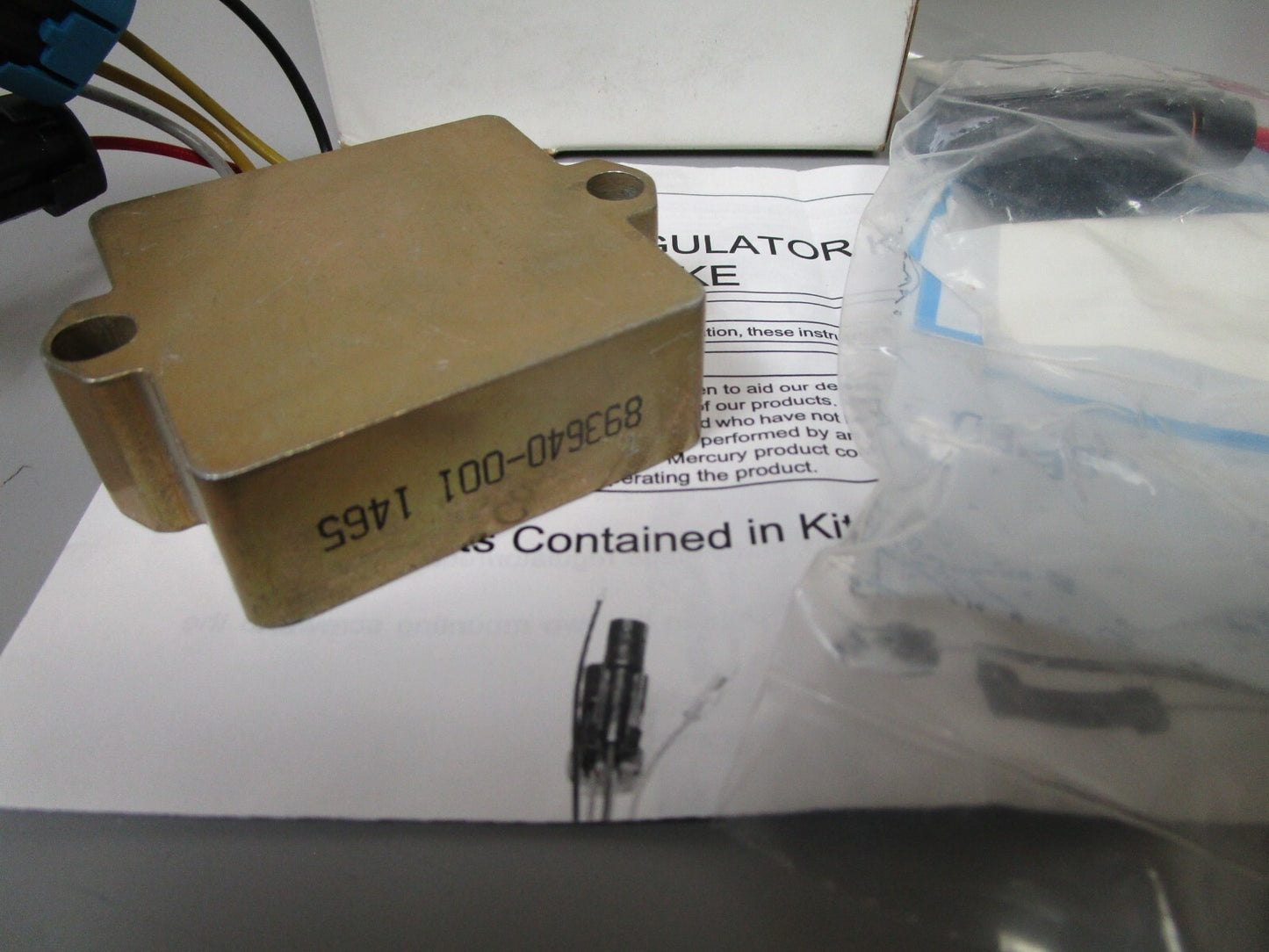 *NEW OEM* 0720 Mercury Quicksilver Regulator Kit 893640A03