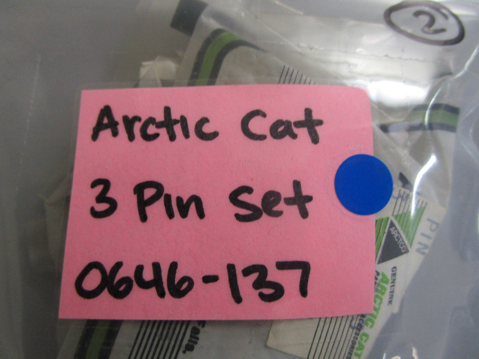 *NEW OEM* 0810 Arctic Cat 3 Pin Set 0646-137