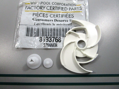NEW OEM 8193768 Whirlpool Spinner 0810