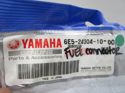 NEW OEM 6E5-24304-10-00 Yamaha Fuel Connector 0810