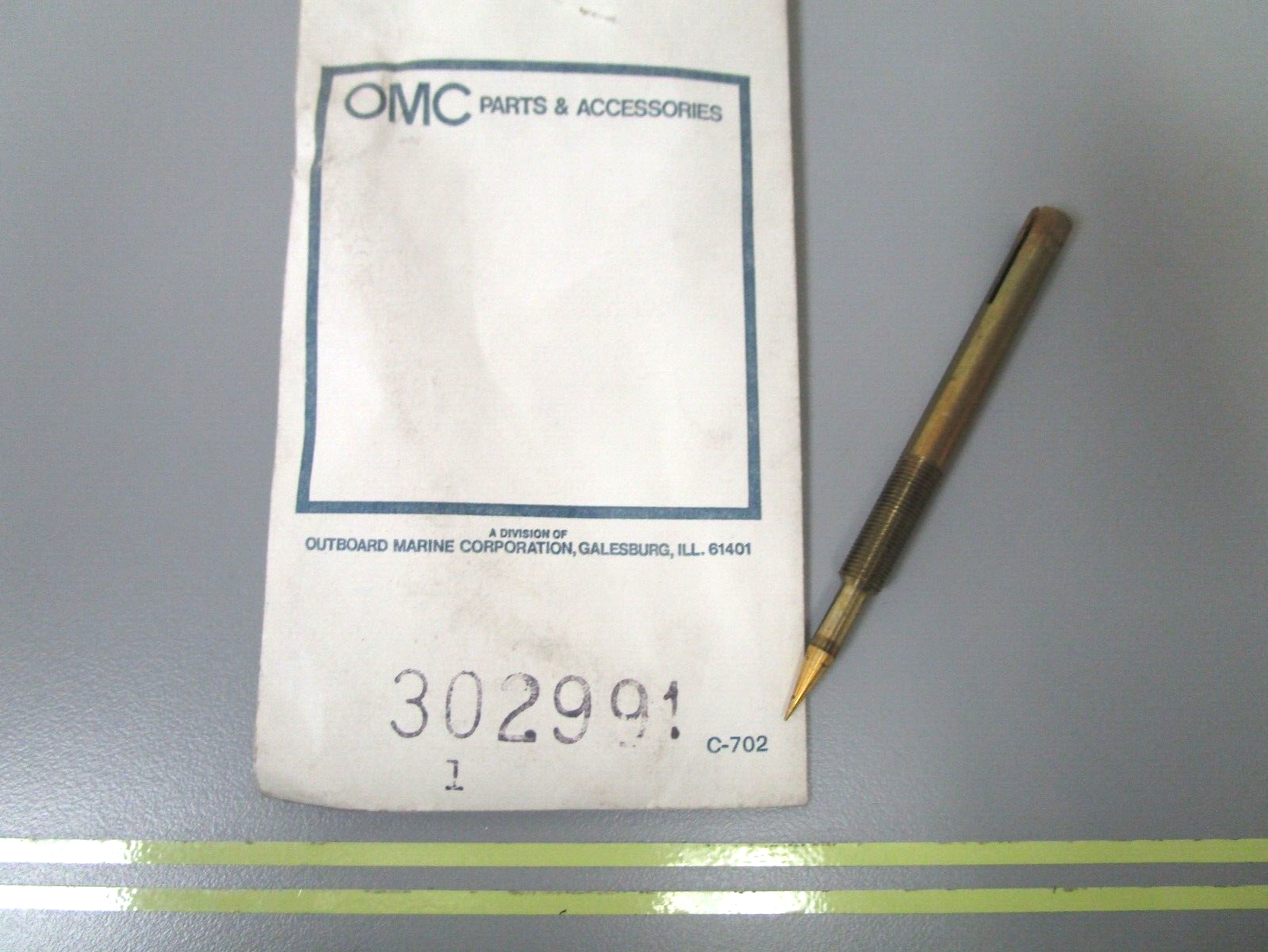 *NEW OEM* 0750 OMC CARBURETOR NEEDLE 302991 0302991