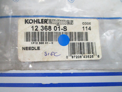 NEW OEM Kohler Needle 12 368 01-S 0810