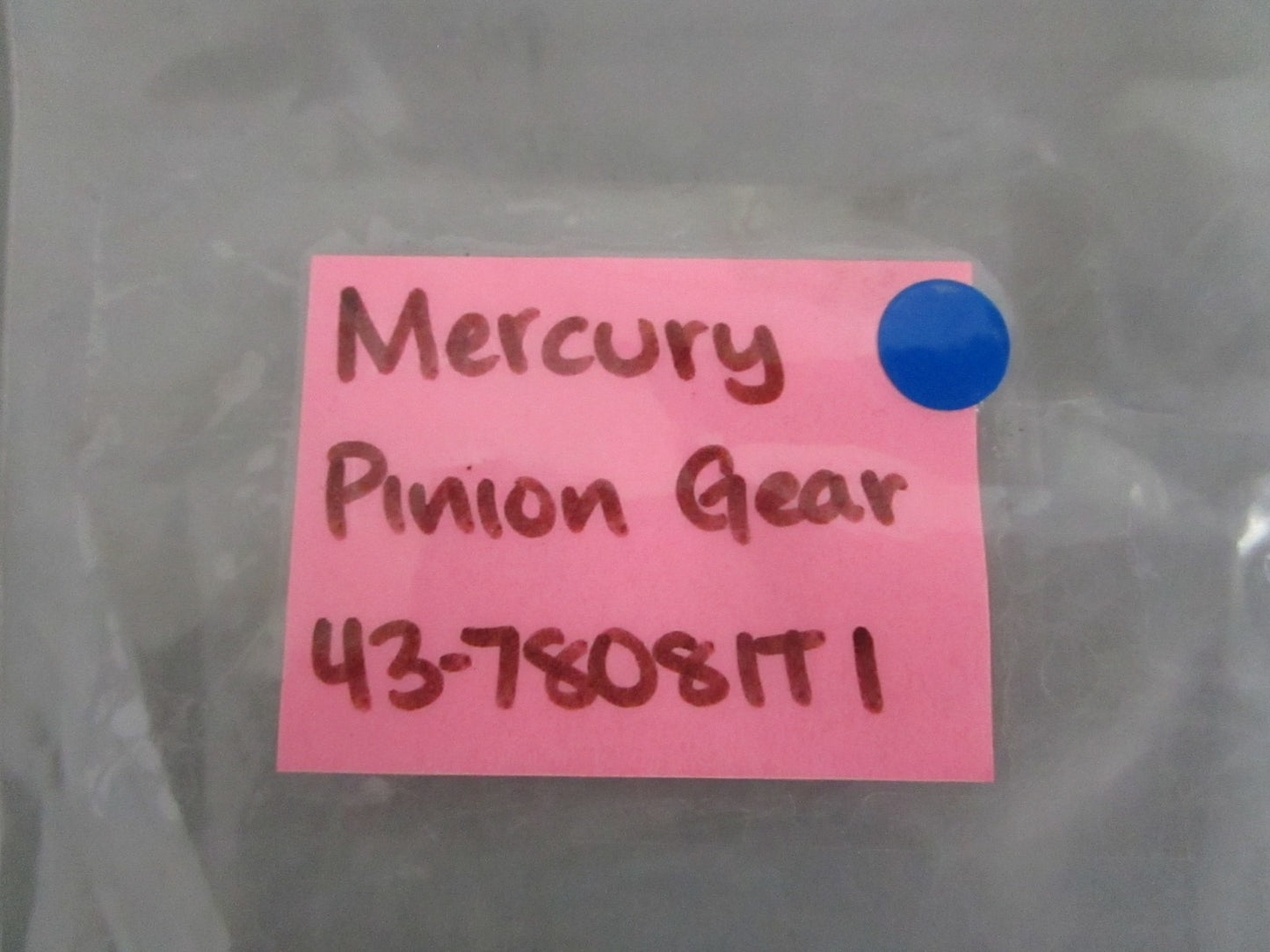 *NEW OEM* 0820 Mercury Quicksilver Pinion Gear 43-78081T1