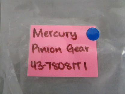 *NEW OEM* 0820 Mercury Quicksilver Pinion Gear 43-78081T1