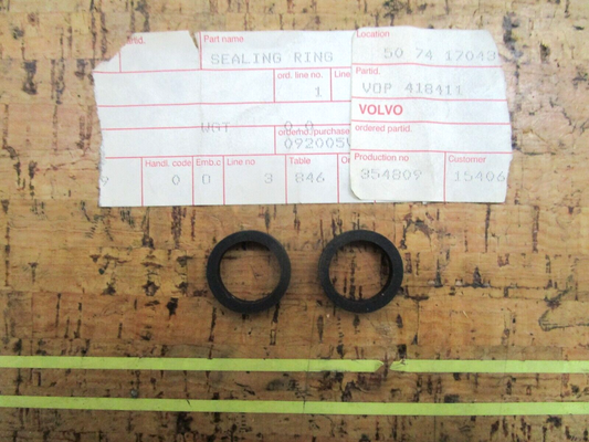 *NEW OEM* (LOT OF 2) 0750 Volvo Penta SEAL 418411