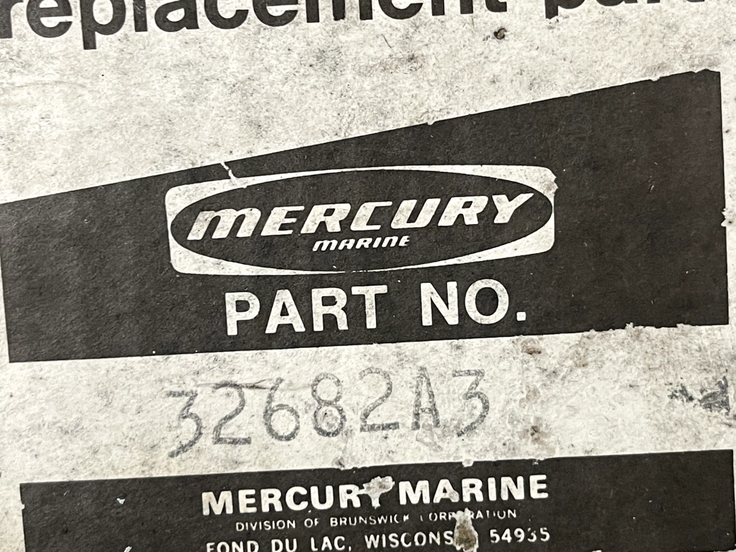*NEW OEM* 0670 Mercury Quicksilver Relief Valve Body Assembly 32682A3
