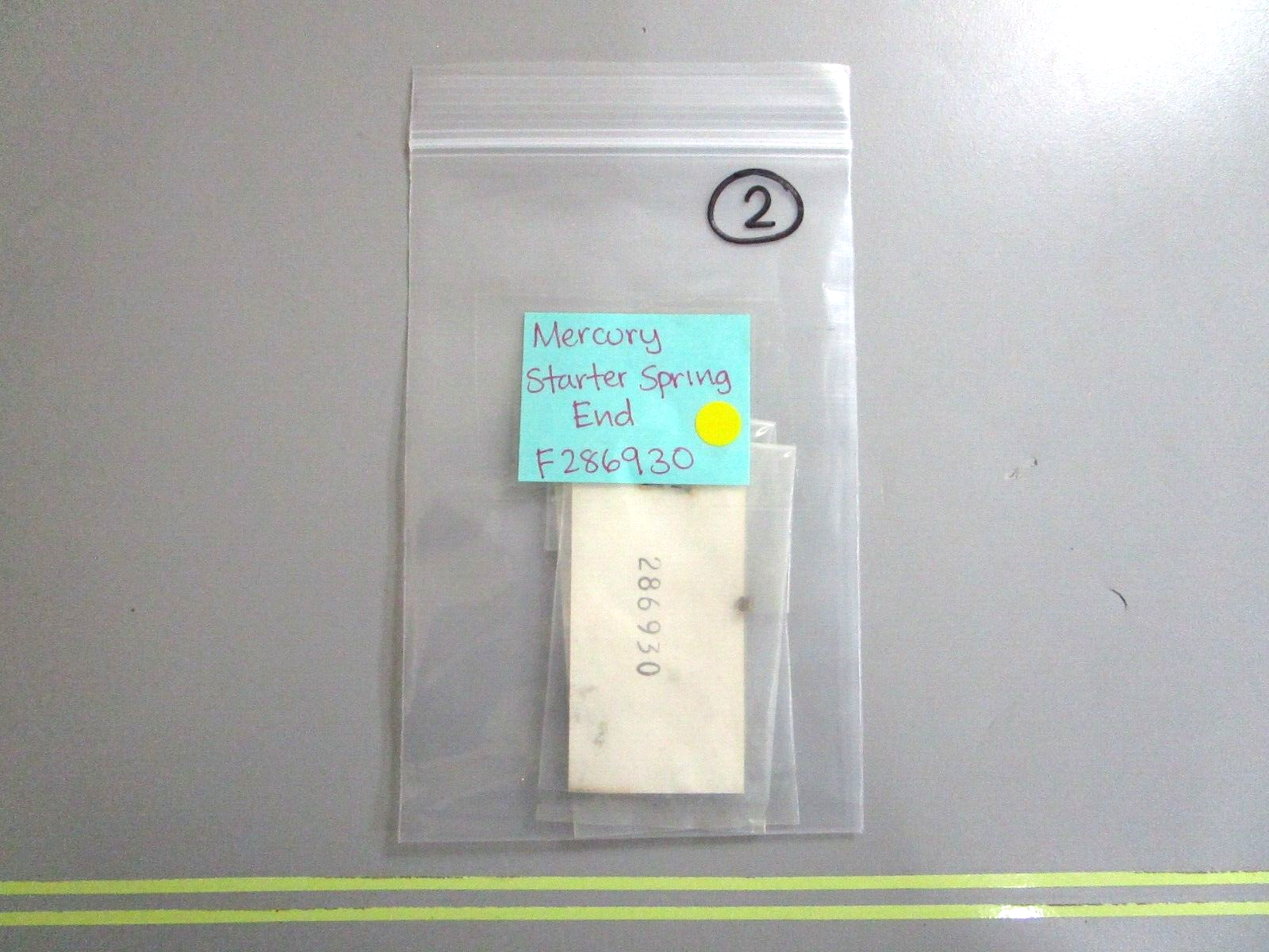 *NEW OEM* 0750 Mercury Quicksilver STARTER SPRING END F286930