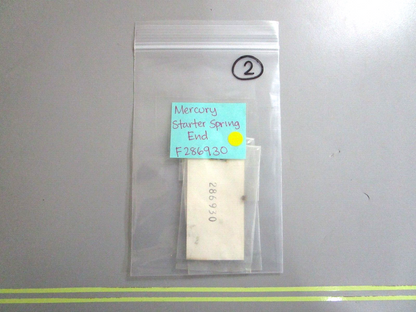 *NEW OEM* 0750 Mercury Quicksilver STARTER SPRING END F286930