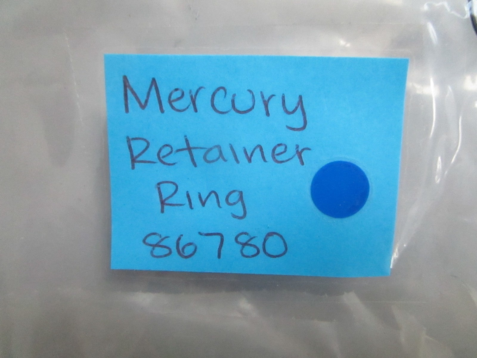 *NEW OEM* 0820 Mercury Quicksilver Retainer Ring 86780