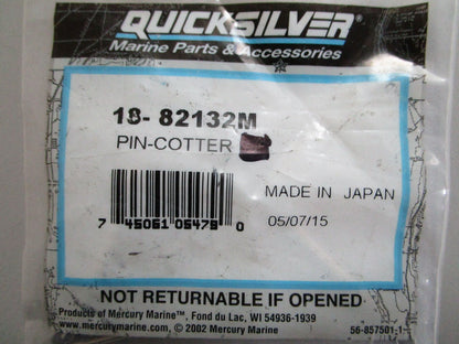 *NEW OEM* (LOT OF 8) 0770 Mercury Quicksilver Cotter Pin 18-82132M