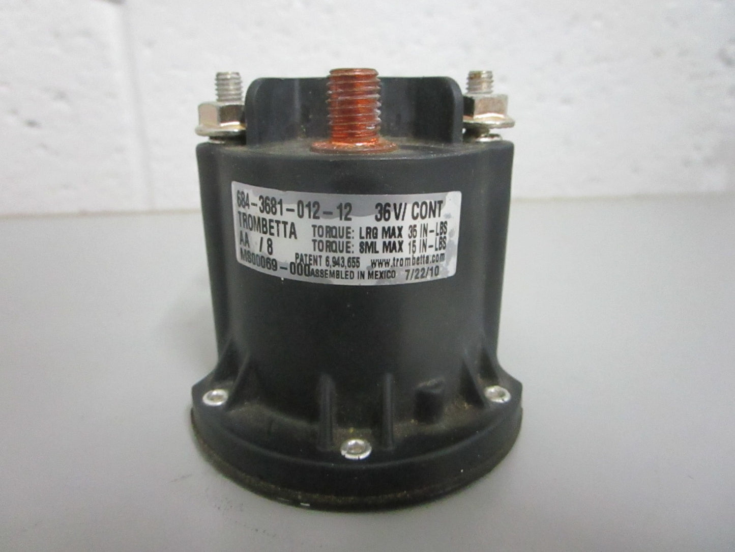 NEW OEM 684-3681-012-12 Trombetta 36V Solenoid 0820