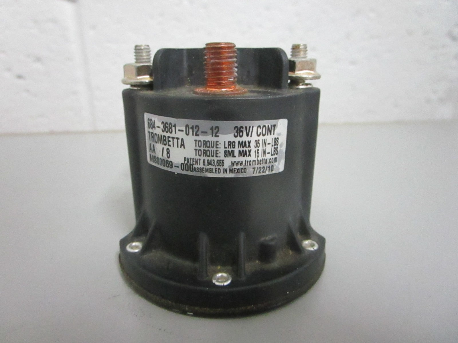 NEW OEM 684-3681-012-12 Trombetta 36V Solenoid 0820