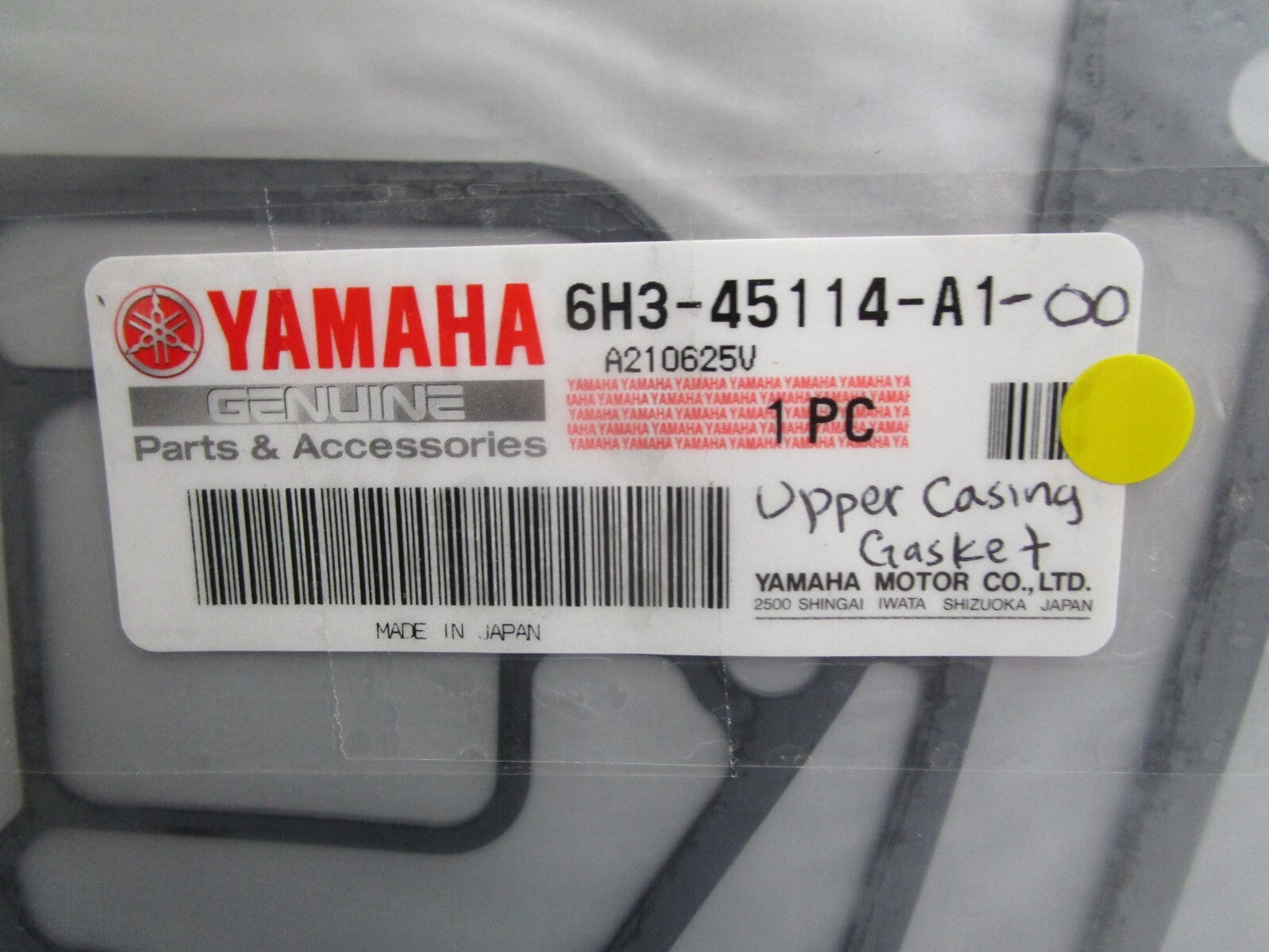 *NEW OEM* 0810 Yamaha Upper Casing Gasket 6H3-45114-A1-00