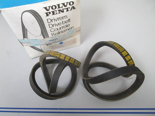 NEW OEM 958525 Volvo Penta Drive Belt Kit 0720